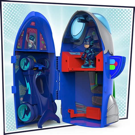 PJ Masks 2-in-1 HQ Playset, Headquarters and Rocket India | Ubuy