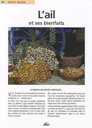 Amazon.in: Buy L'ail et ses bienfaits Book Online at Low Prices in ...