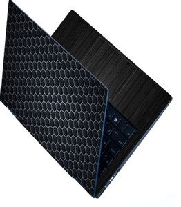 INDIA SHOPERS Full Body Laptop Skin For 14 to 15.6 inch Laptop - Carbon ...
