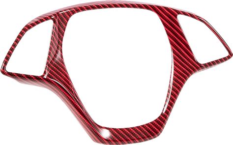 Buy Carbon Fiber Look Steering Wheel Cover Molding Cover Trim For ...