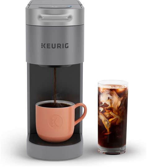 Amazon.com: Keurig K-Slim + ICED Single Serve Coffee Maker, Hot and ...