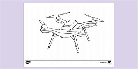 Drone Colouring | Colouring Sheets (teacher made) - Twinkl