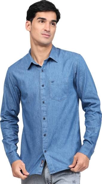Denim Shirts - Buy Denim Mens Shirts Online at Best Prices In India ...