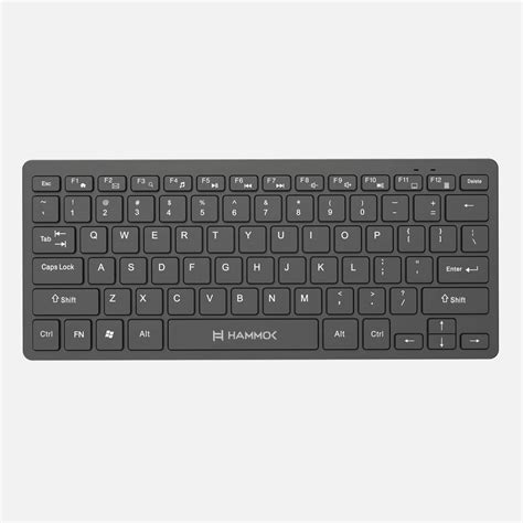 Amazon.in: Buy HAMMOK Mini USB Keyboard Small Computer Wireless ...