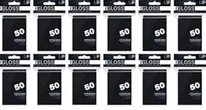 (600x) Ultra PRO Black Deck Protectors Sleeves Standard MTG Colors ...