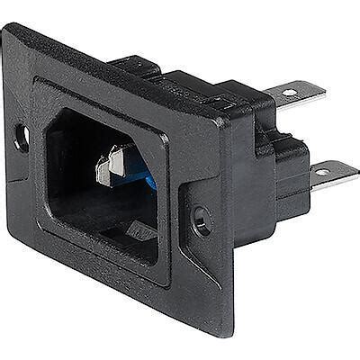 SC54C13KS IEC Connector C13 V-Lock Power Cords - Schurter | Mouser