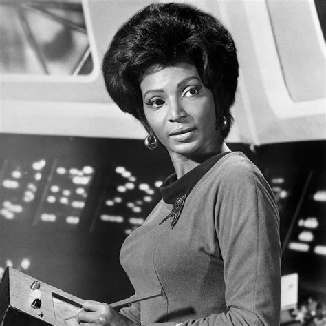 Uhura Nichelle Nichols Nichelle Nichols, 'Star Trek' Icon Who Played