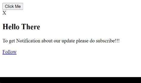 Image result for How to Make a Automatic Pop Up Bar Using HTML