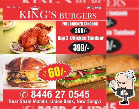 Actor Dev Gill's Kings Burgers - Best Tandoori chicken in Sangvi ...