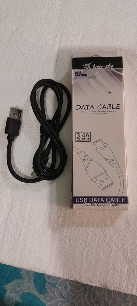 Image result for Micro USB Cable Black