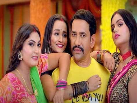 Dinesh Lal Yadav Nirahua New Bhojpuri Song Sarkari Naukari Video Viral ...