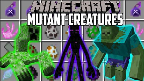 Image result for Minecraft Mutant Creatures Mod YouTube