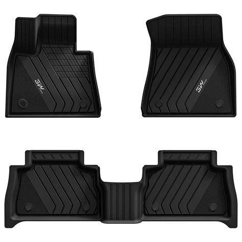3W Custom Floor Mats 2019-2025 Chevy / Chevrolet Silverado 1500 2500 HD ...