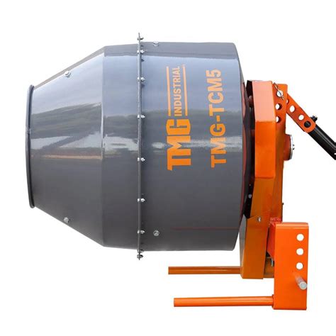 TMG 140 L 3-Point Hitch Cement Mixer, PTO Shaft Included, Category 1 ...