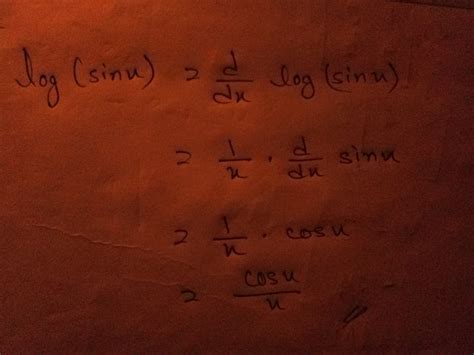 From first principle find the deruvative of log(sinx) - Brainly.in