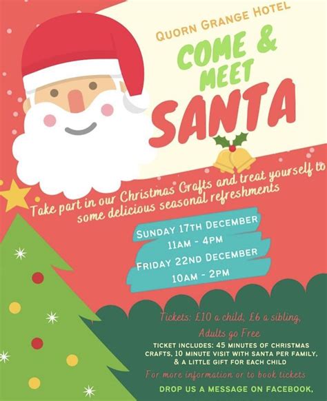 Come and Meet Santa!, Quorn Grange Hotel, Loughborough, 22 December ...