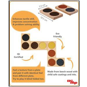 Eduedge tactilo, set of ten texture tiles. Each tile to pair with ...