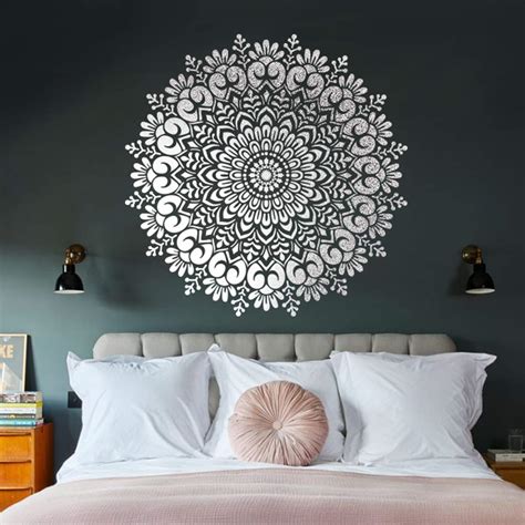 Large Wall Painting Mandala Stencil for Wall Painting Easy manadala ...