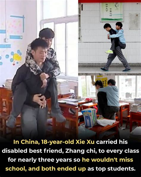 Carried by Friendship: How One Teen’s Dedication Helped His Best Friend ...