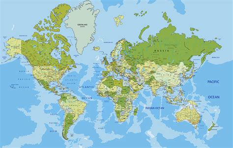 Image result for Map of World Map