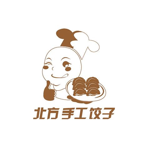 真牛餐饮饺子店品牌标志设计