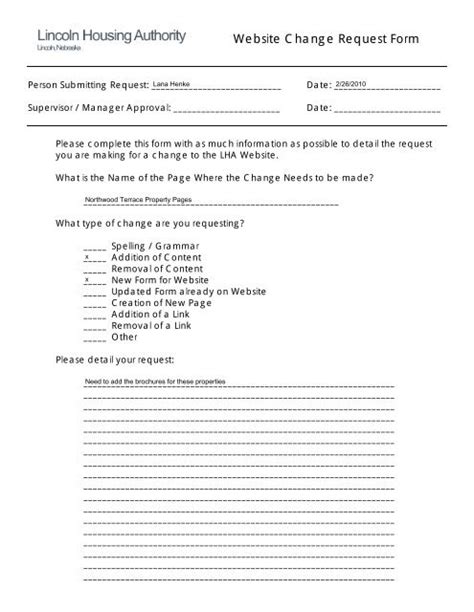 Image result for Website Development Change Request Process