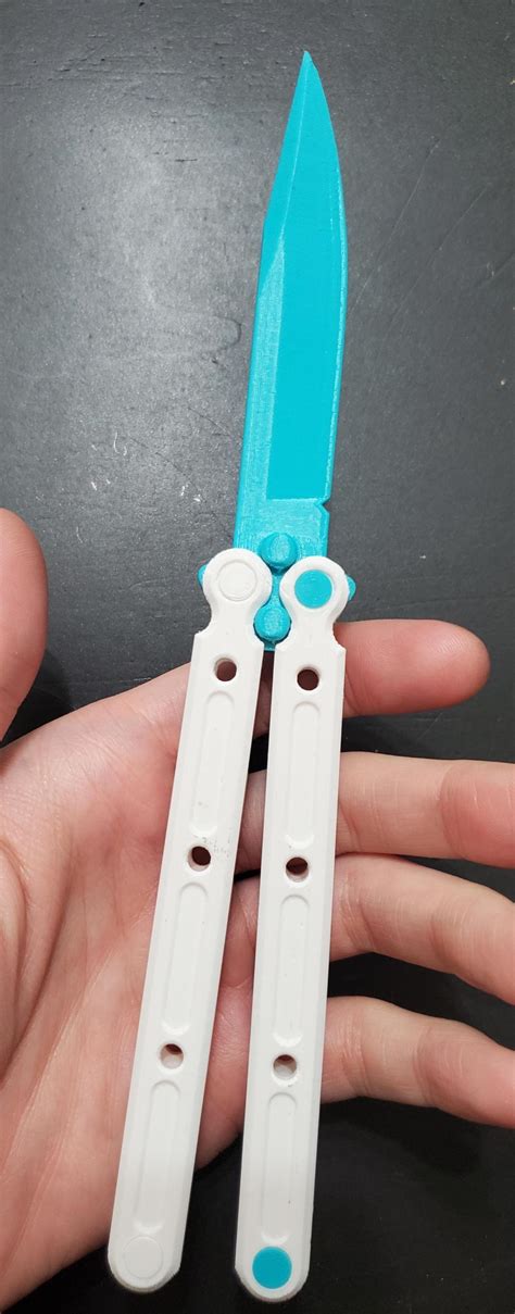 Printstream Butterfly Knife at Terri Kent blog