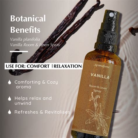 Vanilla Natural Room & Linen Spray — Aromafume - India