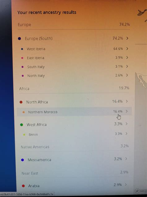 My results from uploading DNA data from Ancestry, Cuban and Spanish ...