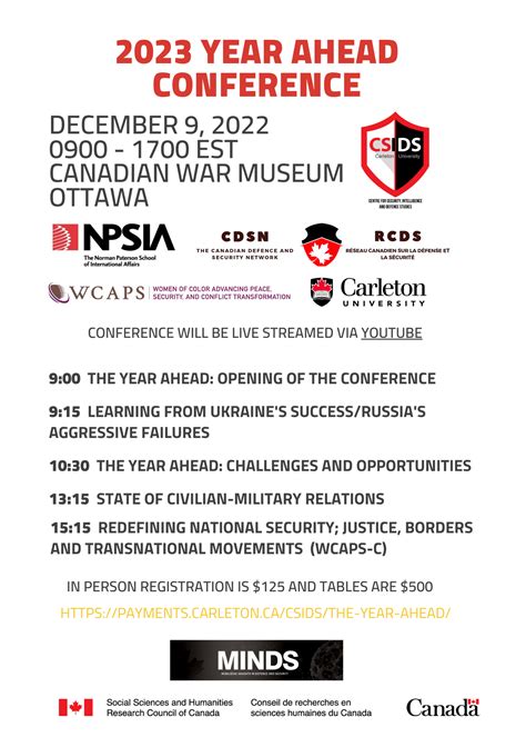 2023 Year Ahead Conference — CDSN-RCDS