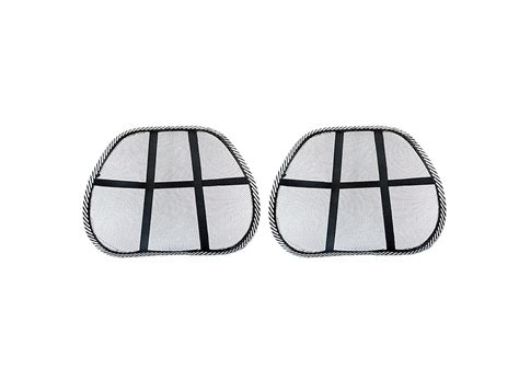 PrimeTrendz TM Ergonomic Lumbar Mesh Back Support (2 Pack). : Amazon.in ...