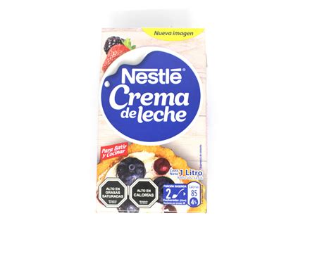 CREMA DE LECHE NESTLE 1 LITRO - ArteChoc | Chocolates y Repostería