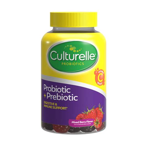 Culturelle® Probiotic + Prebiotic Gummies