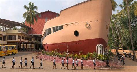 A photo project looks at the uniquely-shaped churches of Kerala