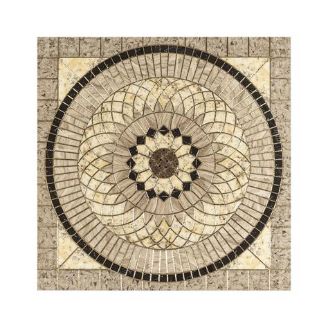 Stylish Tile Floor Medallions For Every Space