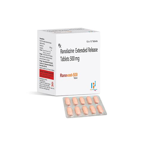 RANOVAST-500 Tablets (10x10 Alu-Alu) Indizen Pharmaceuticals
