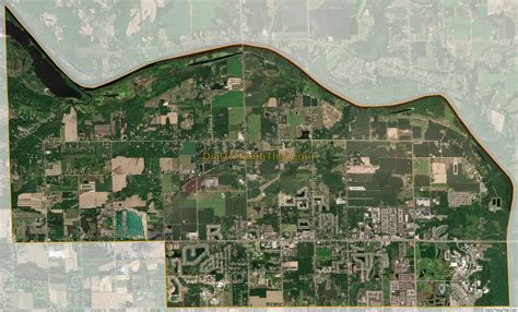 Map of Allendale CDP, Michigan - Thong Thai Real