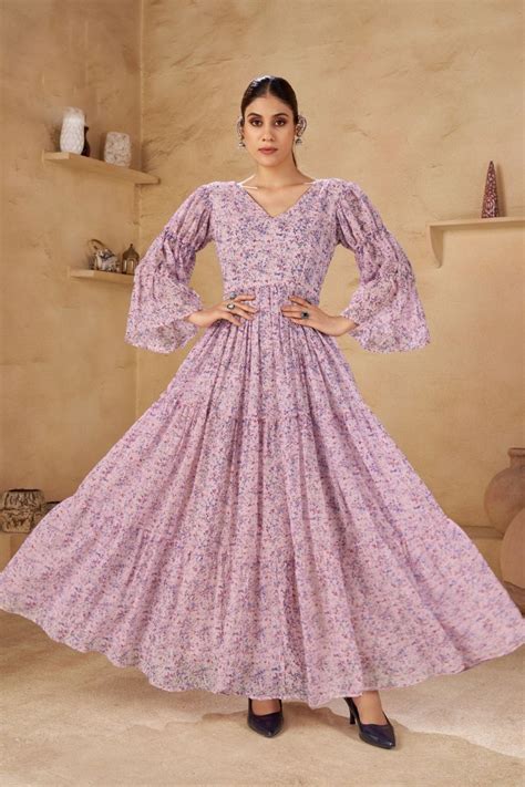 Ctz Padmavati Crepe Georgette Gown Collection