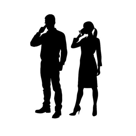 Business People Talking Silhouette 的图像结果