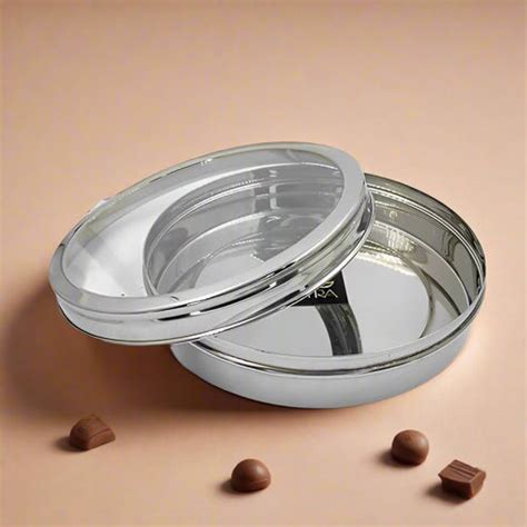 Stainless Steel Storage Box with See-Through Lid | Multipurpose ...