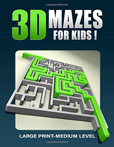 3D Mazes For Kids: Maze Activity Book for Kids/ A perfect for ...