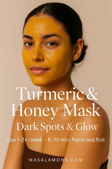 Turmeric Face Masks: 5 DIY Recipes for Glow & Dark Spots