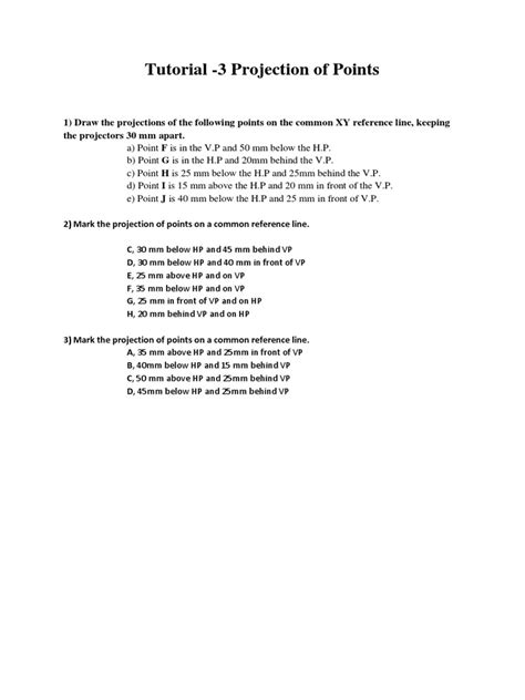 Projection of Points Examples 的图像结果
