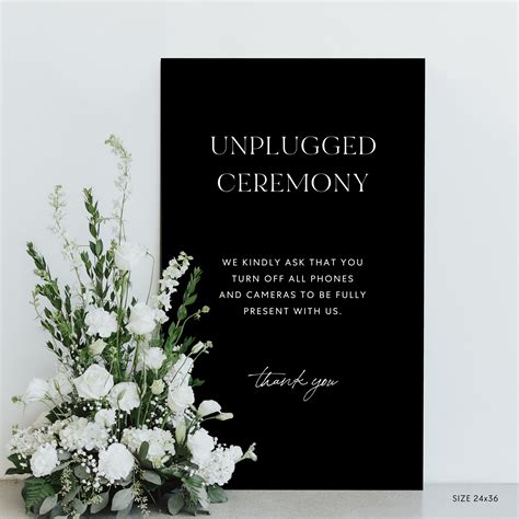 Capri | Unplugged Ceremony Sign II - Made & True