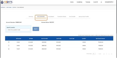 ICEGATE Advisory for E-scrip to avail Export Incentive Schemes (RoSCTL ...