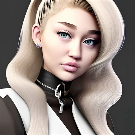 Gigi Hadid / Miley Cyrus / Ariana Grande face morph, 3D - Arthub.ai