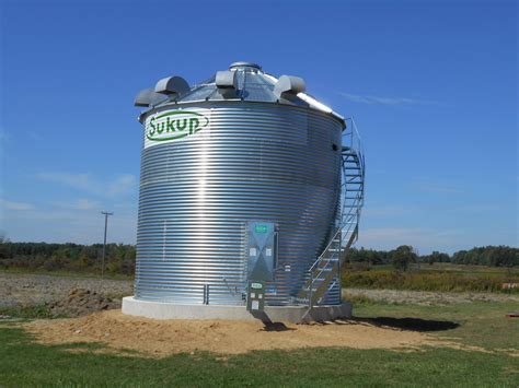 Sukup 21' x 5 Ring Grain Bin