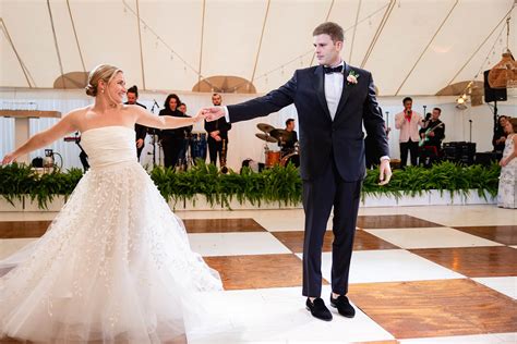 Checkered Dance Floor - Sperry Tents Marion, Inc.