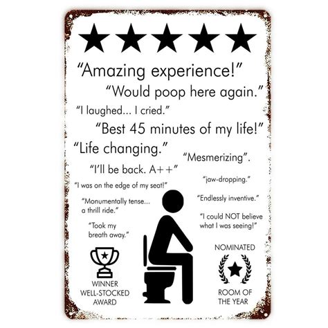 Funny Bathroom Signs