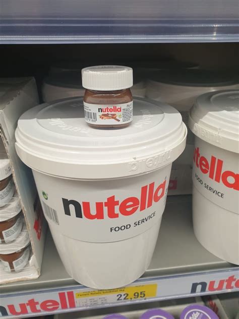 This giant Nutella jar : r/mildlyinteresting